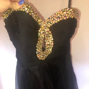 Short Black Sherri Hill Dress